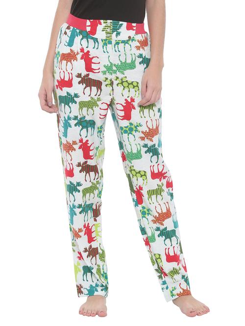 multi colored printed pajama - 14800938 - Very Small Image - 1