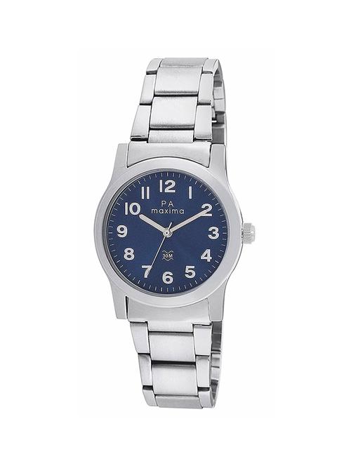 maxima blue dial watch for women - o-46660cmli - 14805532 - Very Small Image - 1