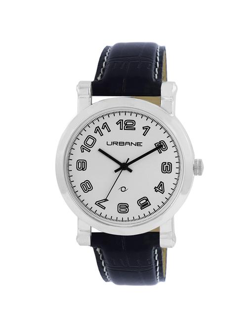 urbane by maxima white dial watch for men - u-40622lagi - 14805543 - Very Small Image - 1