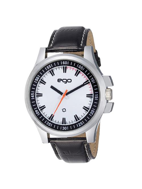ego by maxima white dial watch for men - e-00941lagc - 14805632 - Very Small Image - 1