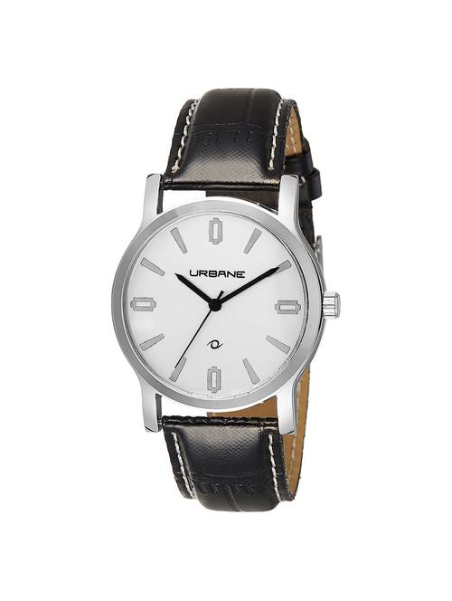 urbane by maxima silver dial watch for men - u-40690lagi - 14805701 - Very Small Image - 1