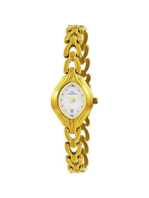 maxima white dial watch for women - 04893bmly - 14805731 - Very Small Image - 1