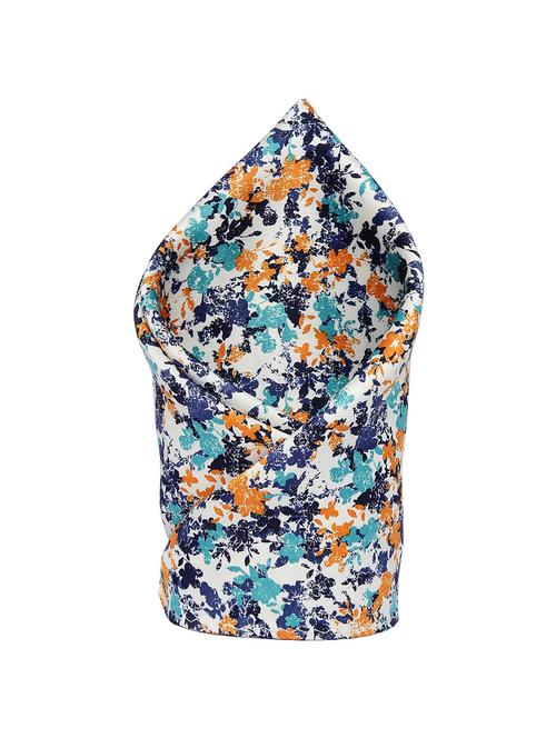 blue polyester pocketsquare - 14806709 - Very Small Image - 1