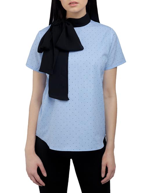 ombre lane blue cotton regular top - 14807562 - Very Small Image - 1