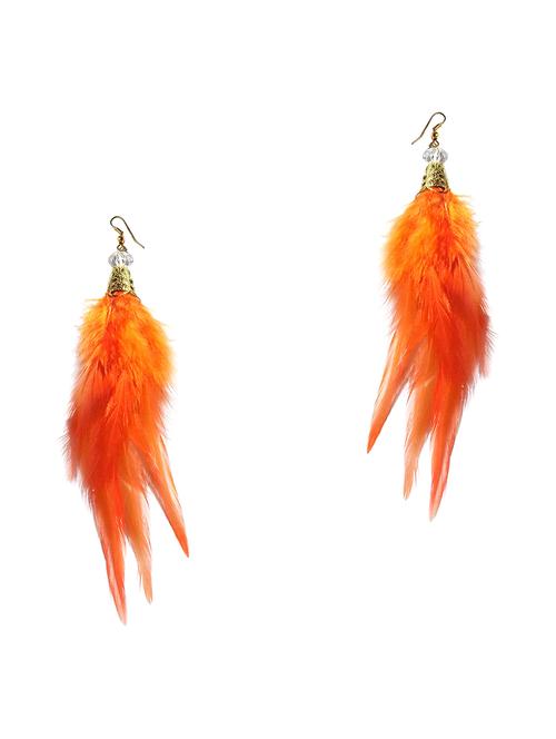 orange drop earring - 14807618 - Very Small Image - 1