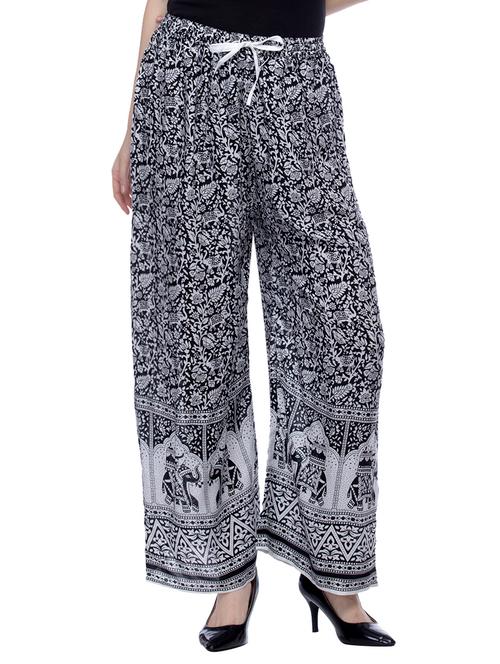 multi colored printed palazzo - 14808001 - Very Small Image - 1