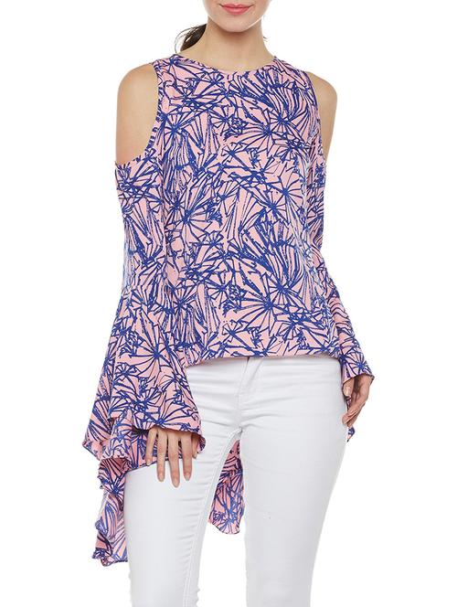 blue printed top - 14809993 - Very Small Image - 1