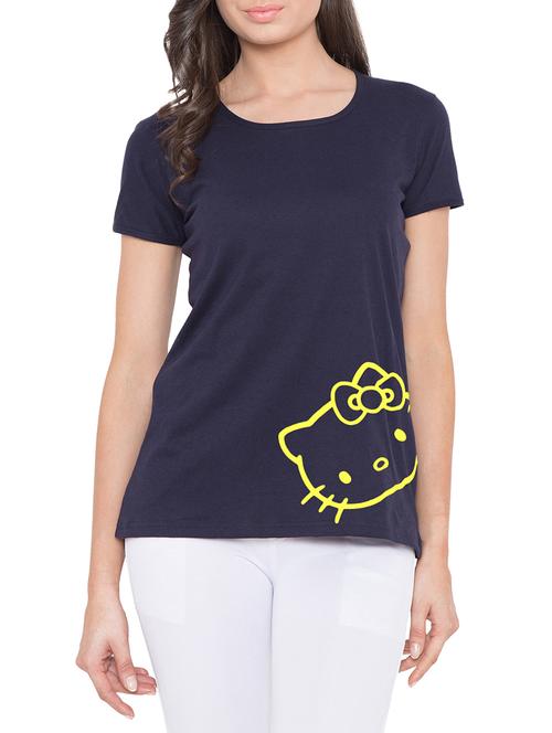 round neck graphic printed tee - 14811259 - Very Small Image - 1