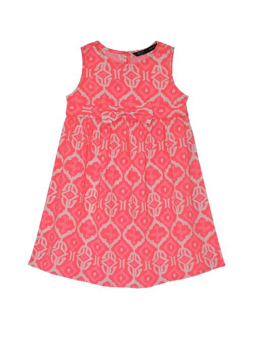 pink viscose frock - 14814903 - Very Small Image - 1
