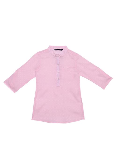 pink polyester kurta - 14815424 - Very Small Image - 1