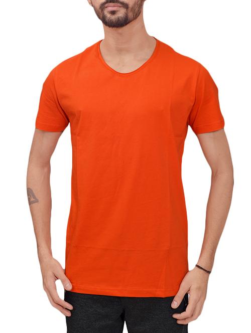 orange cotton tshirt - 14816478 - Very Small Image - 1
