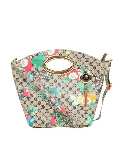 multi colored canvas sling bag - 14816528 - Very Small Image - 1