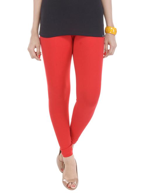red solid leggings - 14821093 - Very Small Image - 1
