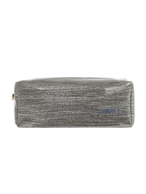 silver leatherette regular pouch - 14821349 - Very Small Image - 1