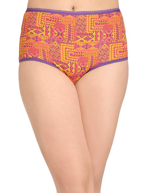 orange cotton hipster panty - 14821849 - Very Small Image - 1