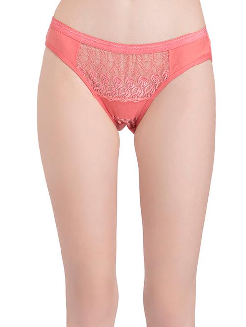 orange lacy bikini panty - 14842387 - Very Small Image - 1