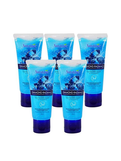 diamond radiance face wash (pack of 5) - 14842639 - Very Small Image - 1