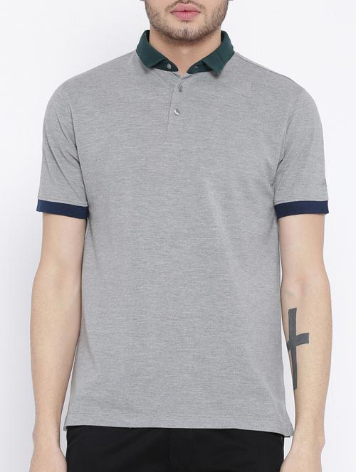 grey cotton tshirt - 14843238 - Very Small Image - 1