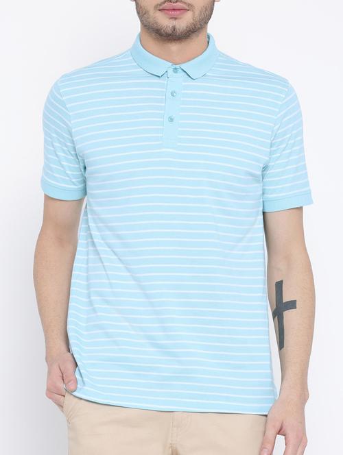 turquoise cotton tshirt - 14843250 - Very Small Image - 1