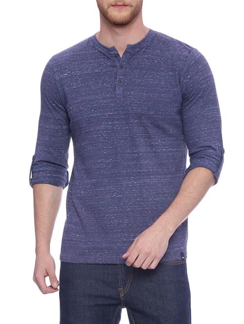 blue cotton t-shirt - 14843910 - Very Small Image - 1