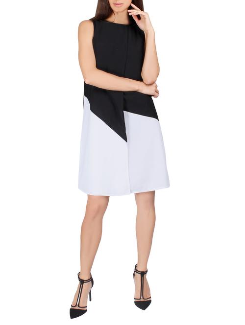 koastub white georgette shift dress - 14844636 - Very Small Image - 1