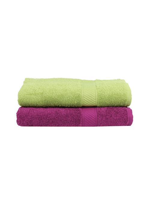 cotton soft smooth bath towel (set of 2) - 14844897 - Very Small Image - 1