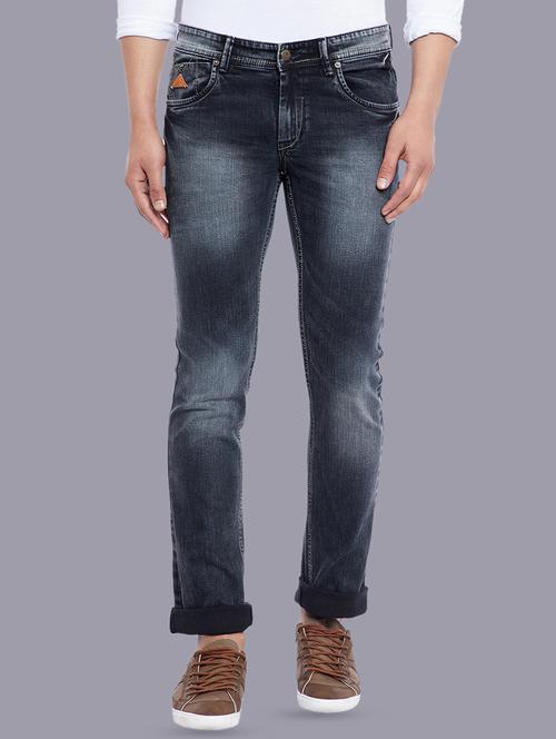 grey denim washed jeans - 14846308 - Very Small Image - 1