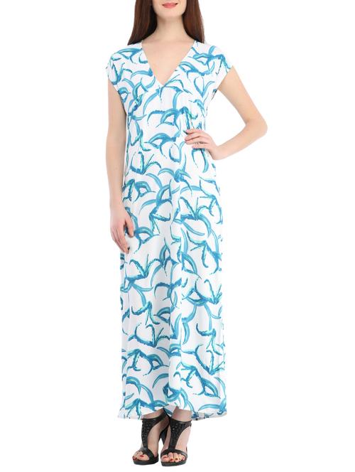 light blue maxi dress - 14848164 - Very Small Image - 1