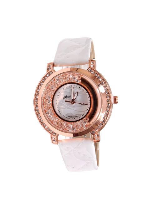 jm women leather belt watch - 14849434 - Very Small Image - 1