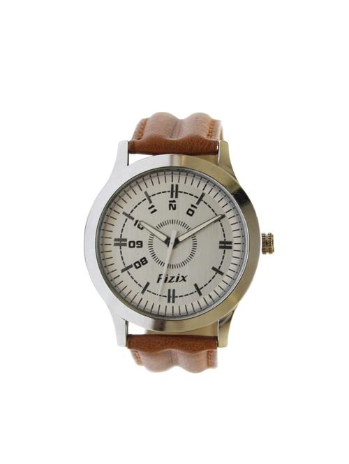 jm mens analoge leather belt watch - 14849480 - Very Small Image - 1
