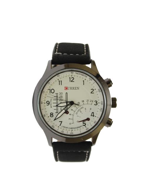 jm mens analoge leather belt watch - 14849482 - Very Small Image - 1