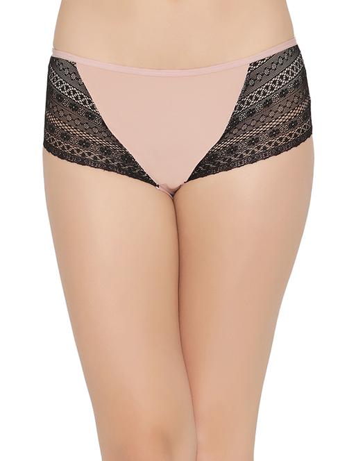 pink cotton blend hipster panty - 14849565 - Very Small Image - 1