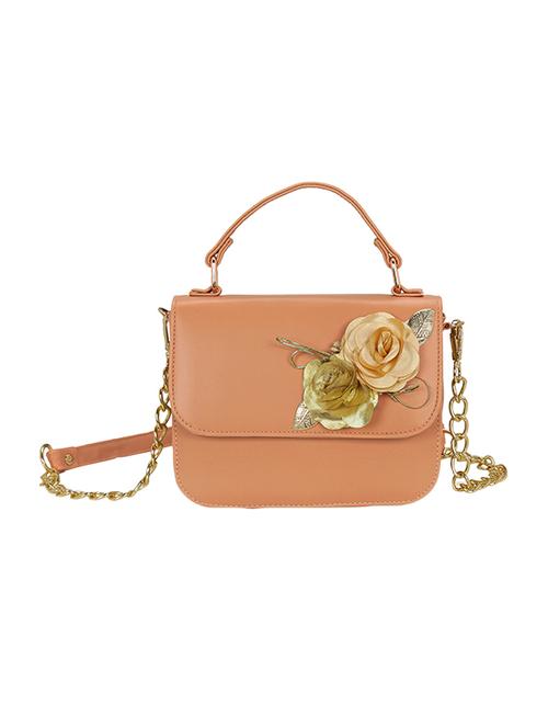 pink leatherette sling bag - 14850705 - Very Small Image - 1