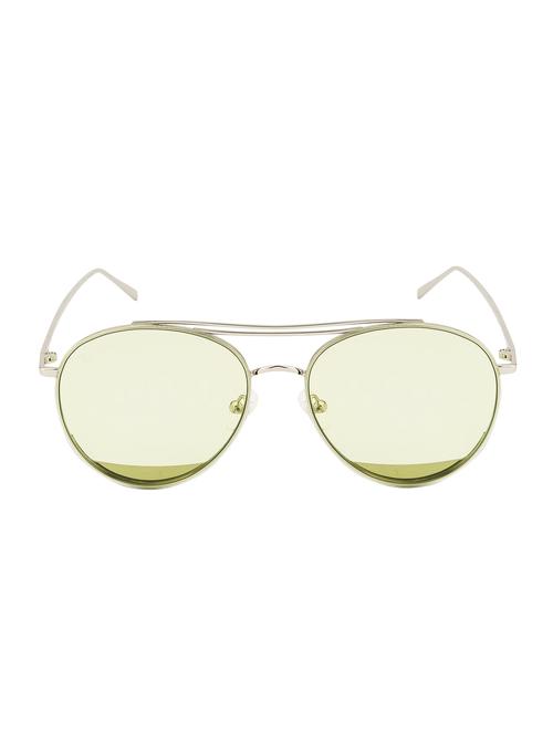 ted smith unisex aviator silver polycarbonate sunglasses - 14853375 - Very Small Image - 1