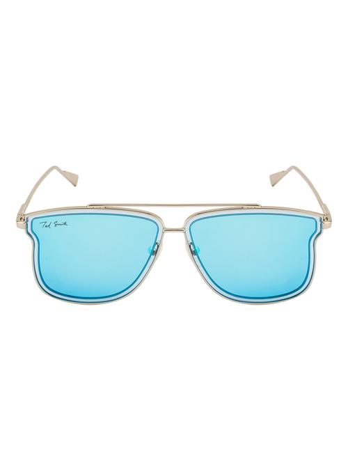 ted smith unisex square silver polarized sunglasses - 14853393 - Very Small Image - 1