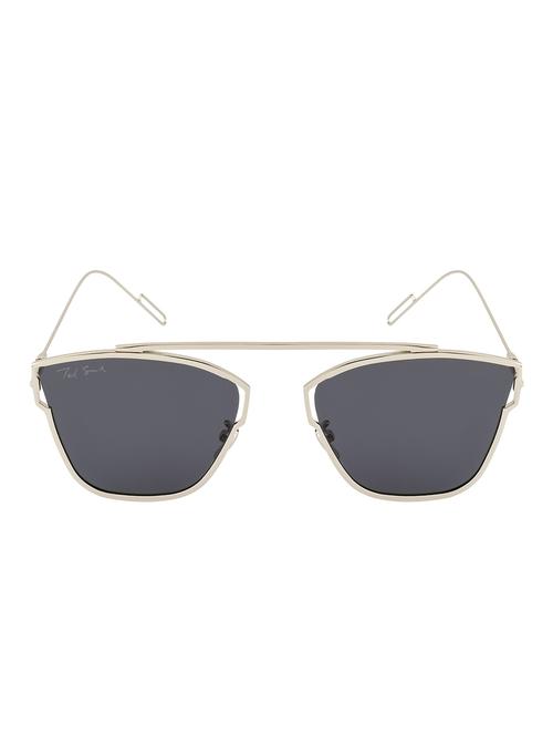 ted smith unisex aviator silver polarized sunglasses - 14853428 - Very Small Image - 1