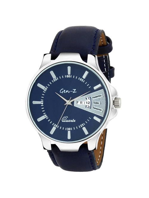 gen-z regal blue day and date watch - 14856253 - Very Small Image - 1