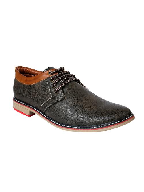 brown leather formal derby - 14857555 - Very Small Image - 1