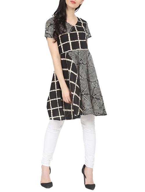 flared printed kurta - 14857961 - Very Small Image - 1
