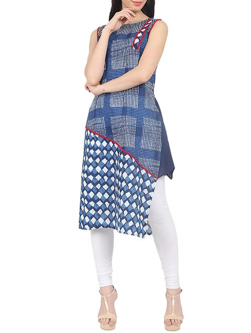 printed straight kurta - 14857964 - Very Small Image - 1