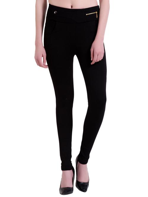 black viscose jeggings - 14858898 - Very Small Image - 1