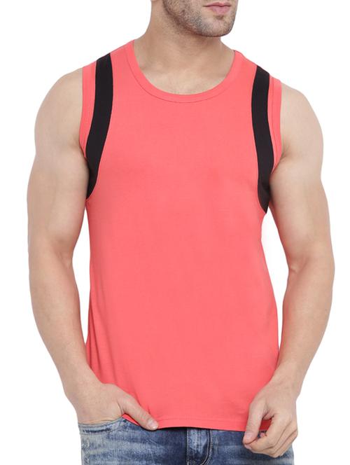 coral cotton t-shirt - 14858992 - Very Small Image - 1