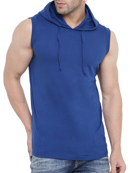 blue cotton t-shirt - 14859018 - Very Small Image - 1