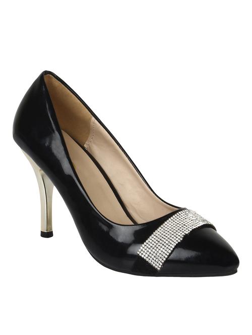 black slip on pump - 14859285 - Very Small Image - 1