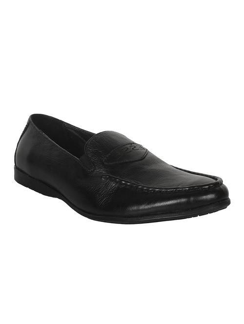 black leather formal slip on - 14859533 - Very Small Image - 1