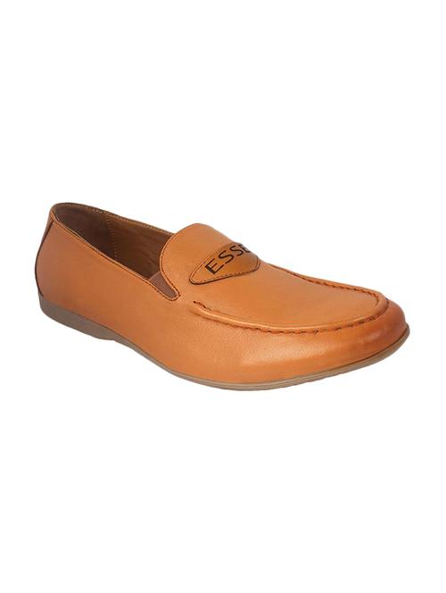 tan leather formal slip on - 14859553 - Very Small Image - 1