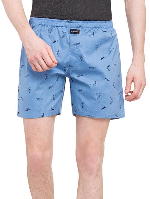 blue cotton boxer - 14859879 - Very Small Image - 1