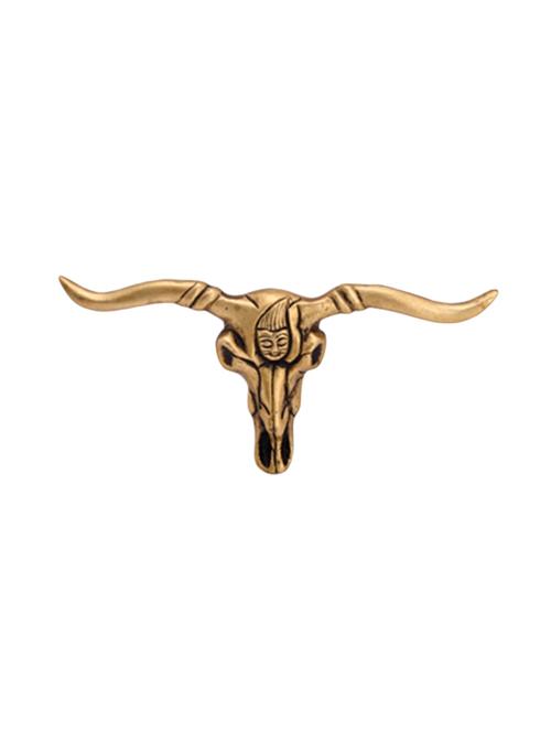 decorative brass bull face wall hanging handicrafts product - 14865788 - Very Small Image - 1