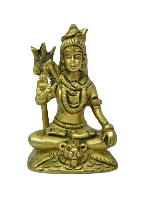 religious god idol of brass sitting shankarhandicrafts product - 14865917 - Very Small Image - 1