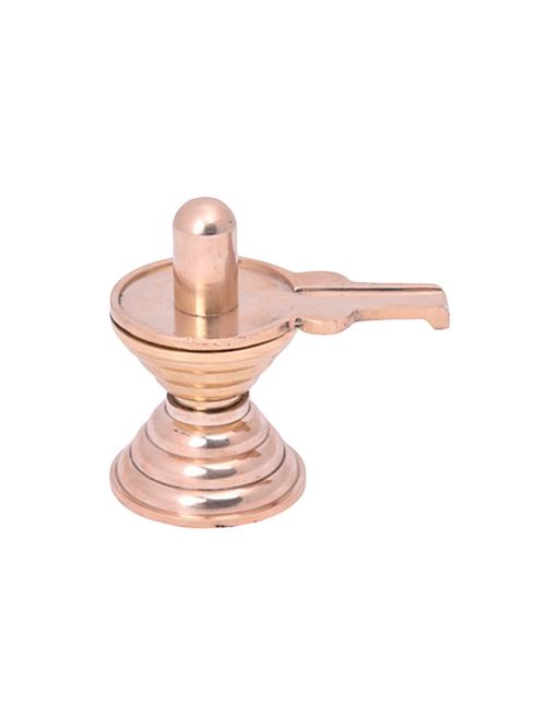 dcorative brass idol of shivling handicrafts product - 14866026 - Very Small Image - 1